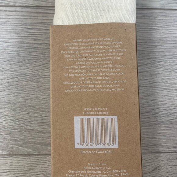 Nespresso Upcycled Canvas Tote Bag - Picture 6 of 8